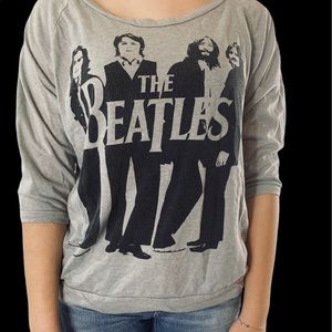 Quarter sleeve Beatles T-shirt